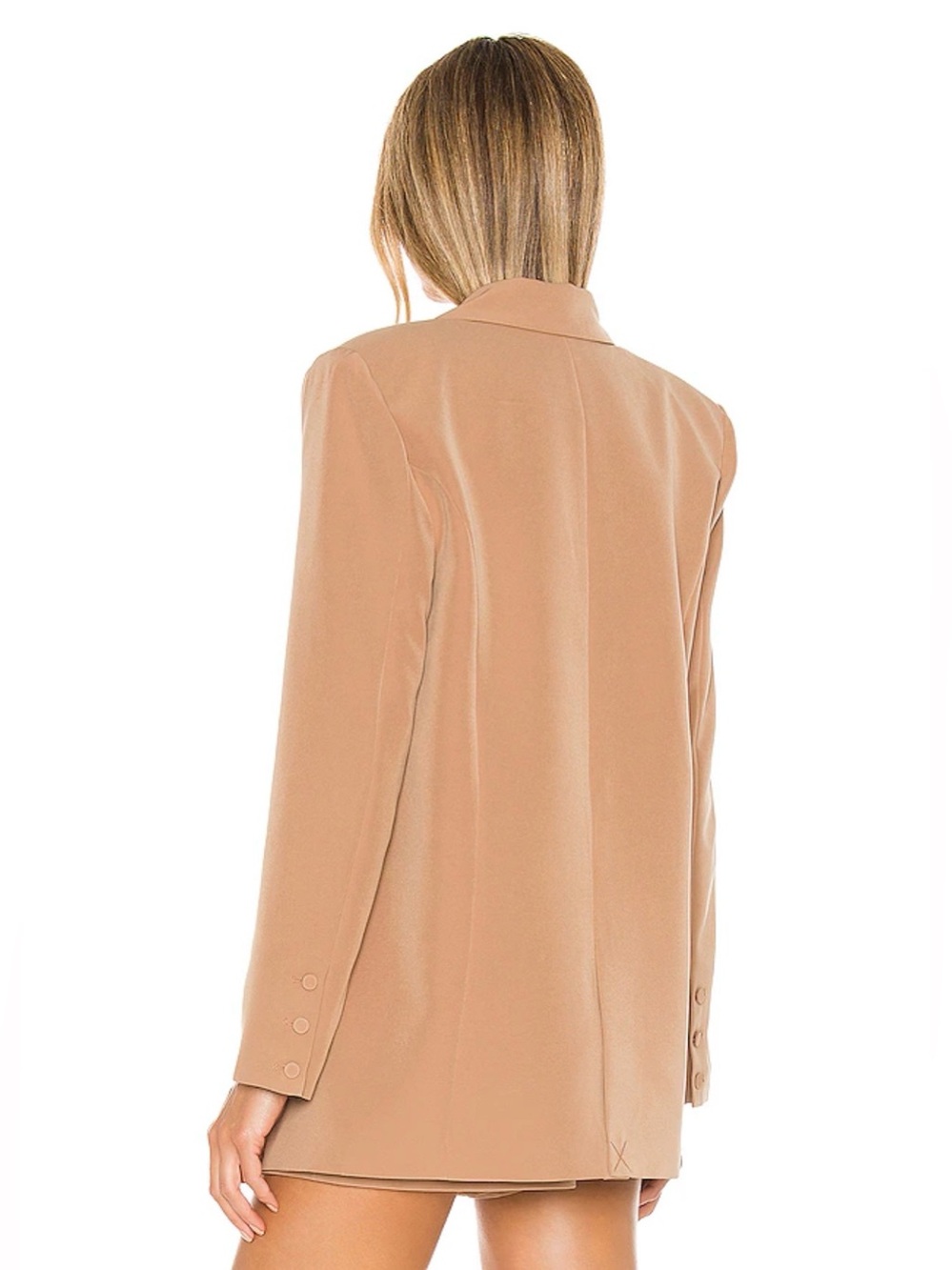 Camila Coelho Morena Blazer Nude Toffee Size M - Picture 8 of 8